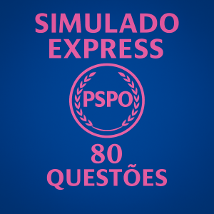Simulado PSPO I — Express (80 questões)